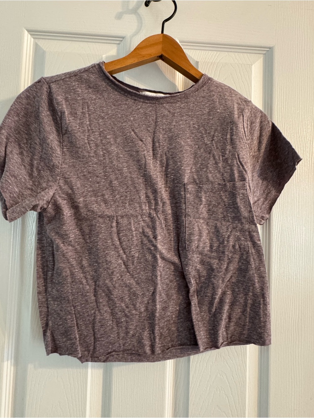 Threads 4 Thought Heather Plum Crew Neck Tee